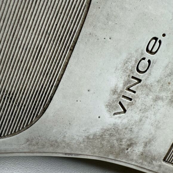 VINCE Women's Sz 10 Warren Velvet Platform Slip On Sneaker Shoes Chocolate Brown - Picture 11 of 15